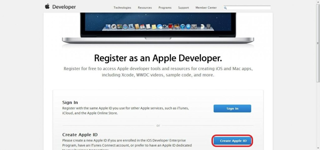 Как зарегистрировать аккаунт разработчика Apple?