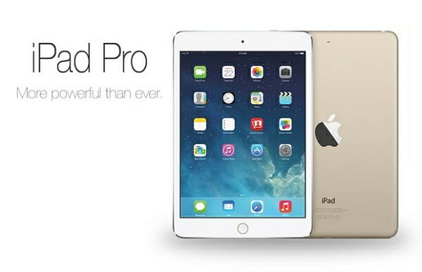 Возможности Apple iPad Pro: дисплей 12,9 дюйма, SoC Apple A8X и 2 ГБ оперативки