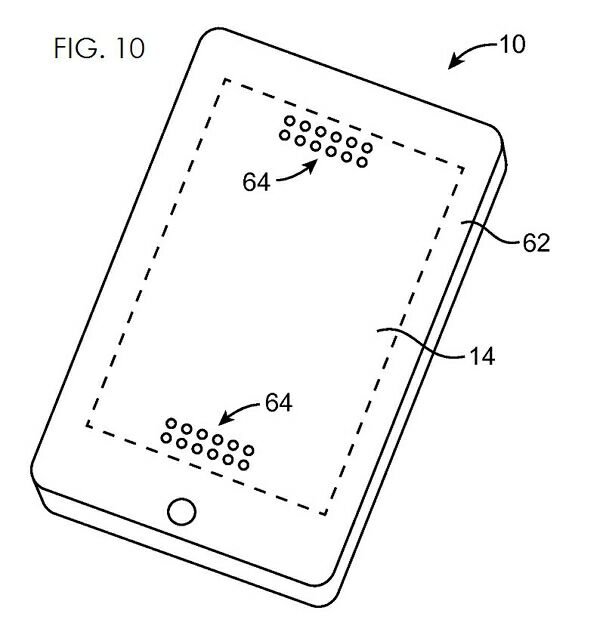 Apple запатентовала OLED-дисплей с функцией громкоговорителя