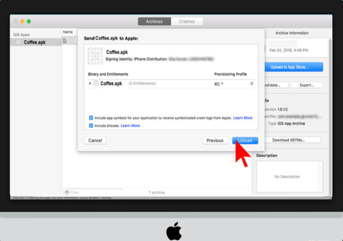 Application Uploader Tool