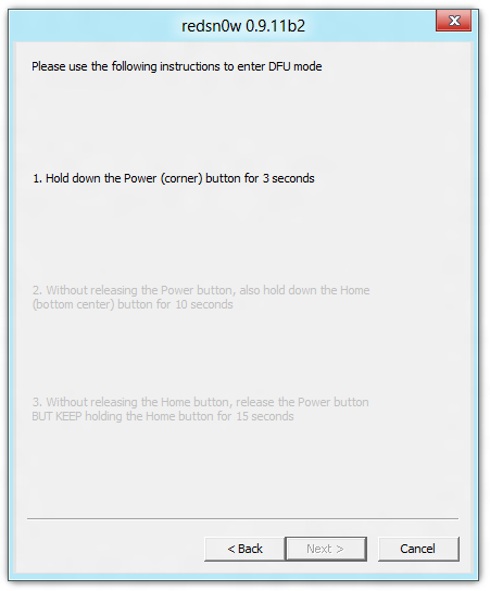Включение устройства с привязанным джейлбрейком (Just Boot)
