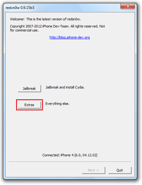 Привязанный джейлбрейк iOS 6.1.3 (для iPhone 3GS/4 и iPod touch 4G)