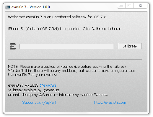 Отвязанный джейлбрейк iOS 7.0-7.0.5