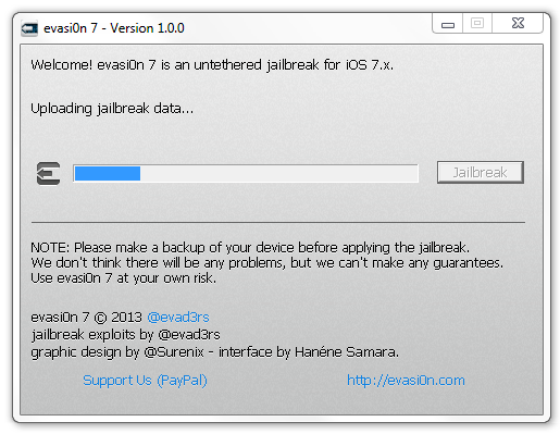 Отвязанный джейлбрейк iOS 7.0-7.0.5