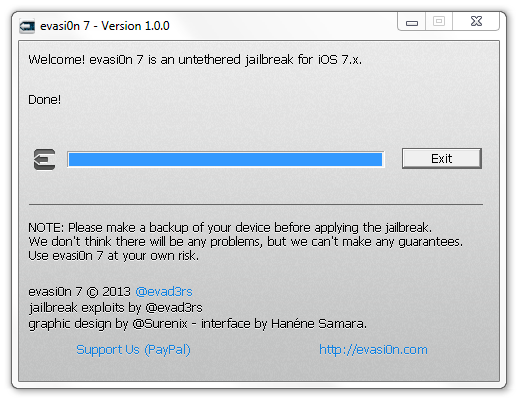 Отвязанный джейлбрейк iOS 7.0-7.0.5