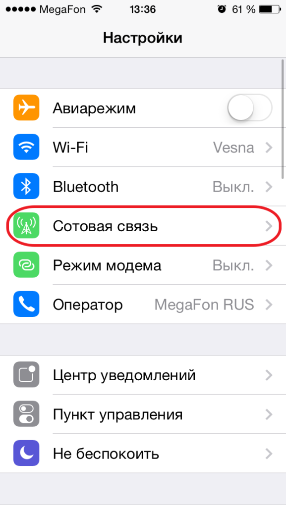 Как настроить интернет на iPhone?