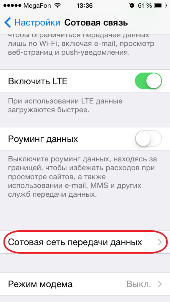 Как настроить интернет на iPhone?