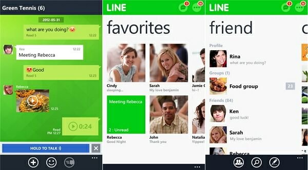 Обзор приложения Line