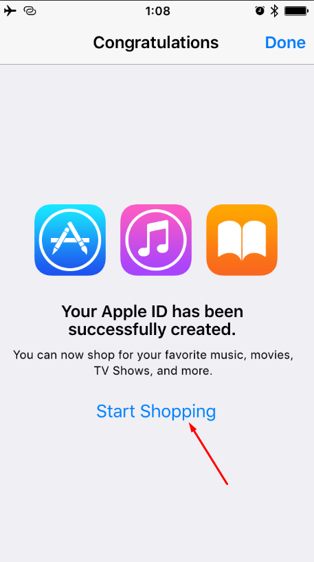 Успешное изменение данных
