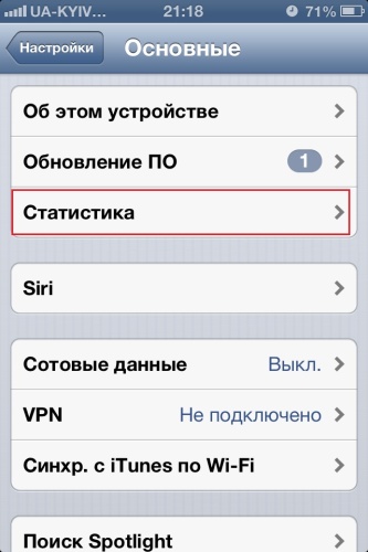 Статистика